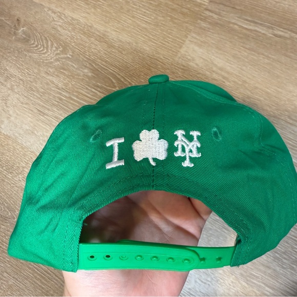 Cotopaxi Hat Men New York Mets Baseball Green Shamrock Irish Snapback Streetwear - Picture 2 of 3